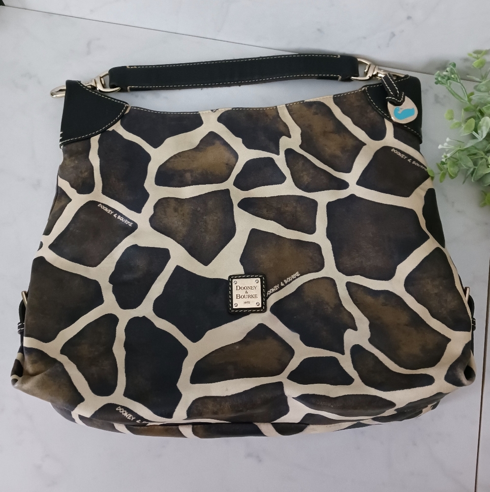 Dooney & Bourke Giraffe Print Shoulder Bag